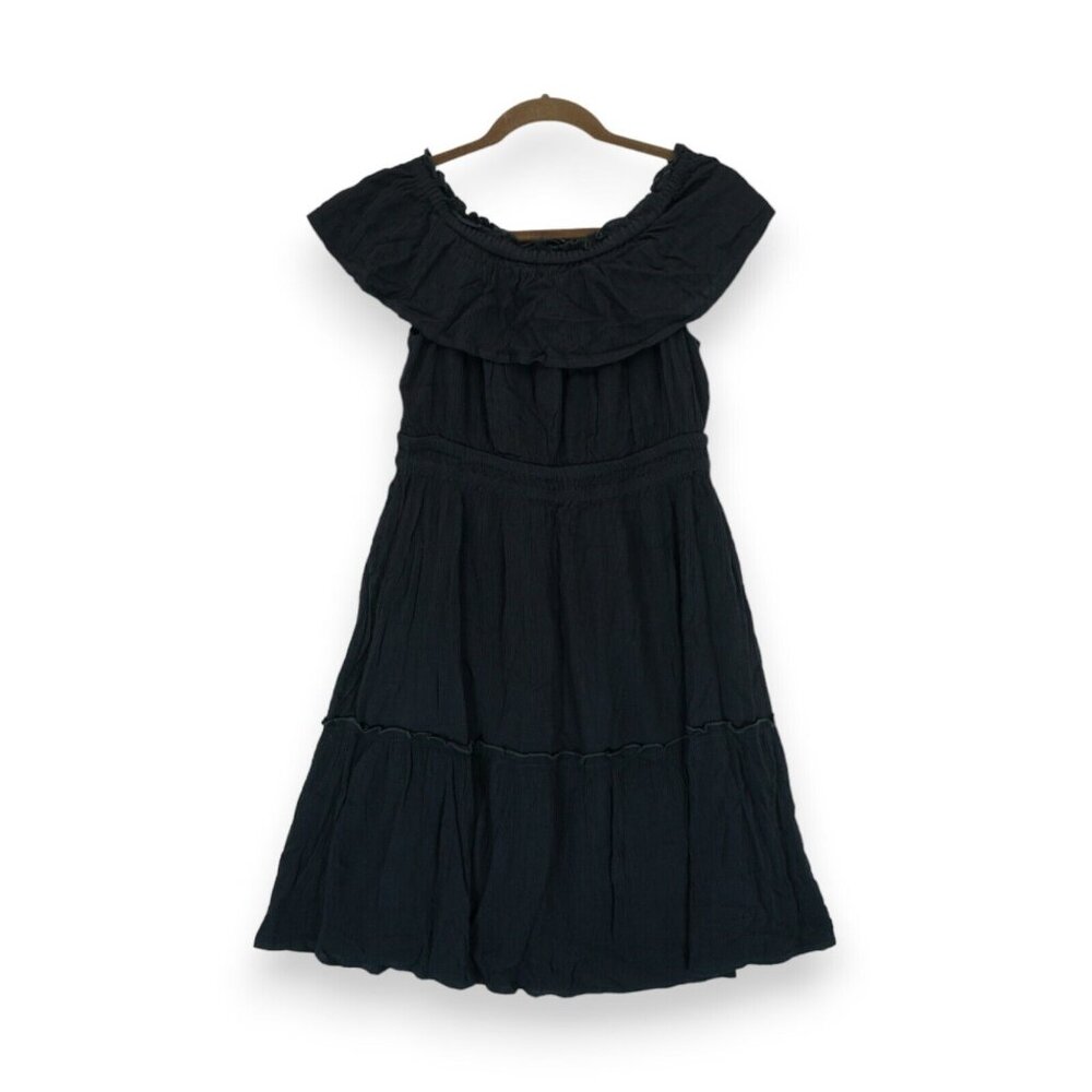 NWT Tommy Bahama Womens Caicos Crinkle Off-The-Shoulder Short Dress XS MSRP $128